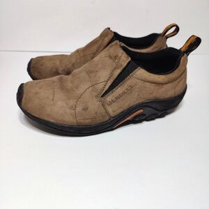 Merrell Jungle Moc Brown Slip On Shoes Men’s Size 10